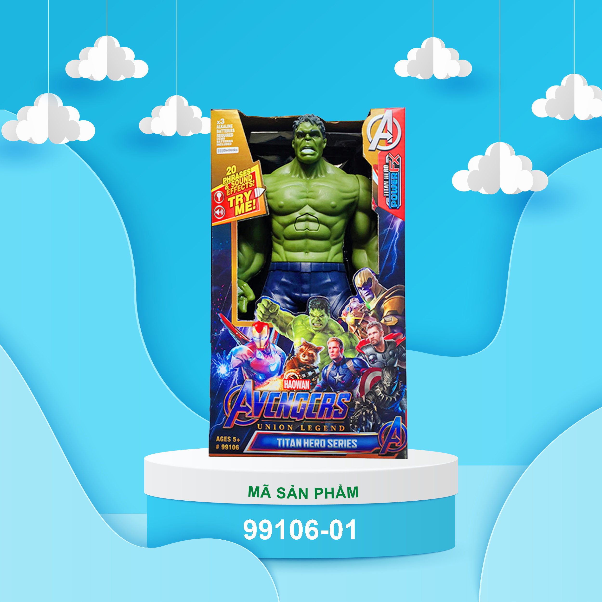 Mô hình nhân vật Hulk (Có pin)_thumbnail_1