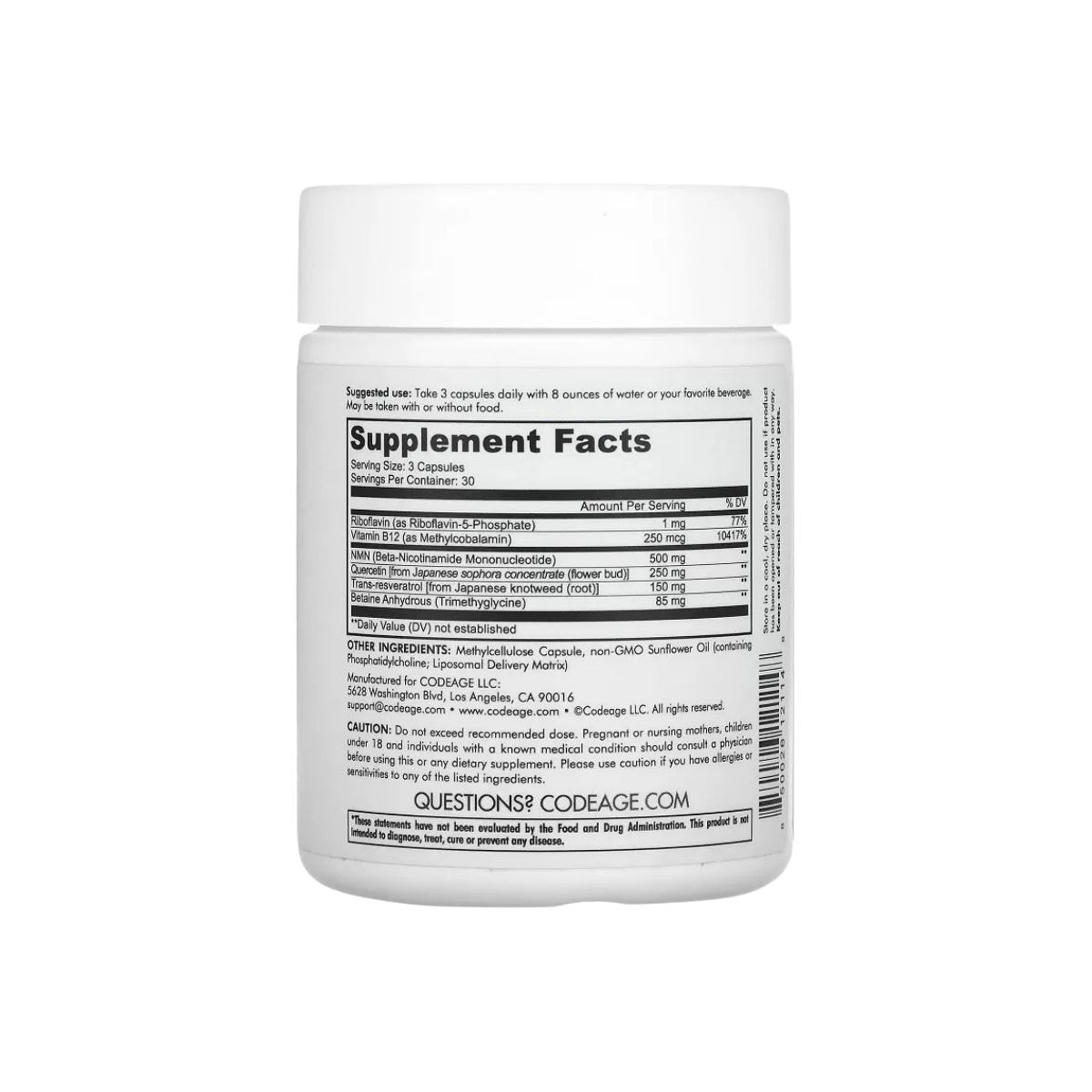 Viên Uống Chống Lão Hoá CodeAge Liposomal NMN 90 viên_thumbnail_3