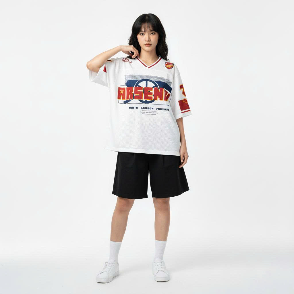 Áo Jersey Strivend CLB Arsenal trắng_thumbnail_10