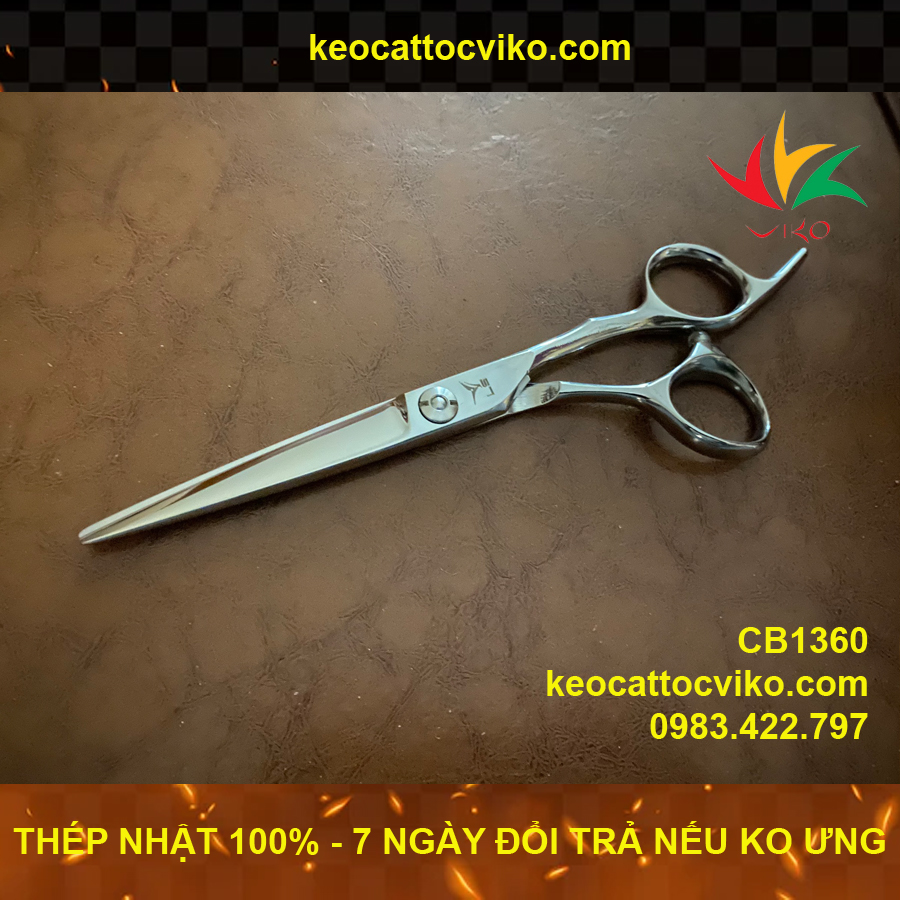 Kéo cắt tóc Viko LS CB13/6.0 bảo hành 2 năm_thumbnail_7