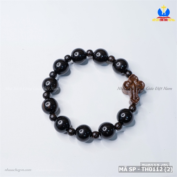 Vòng mân côi gỗ mun sừng 14ly_thumbnail_3