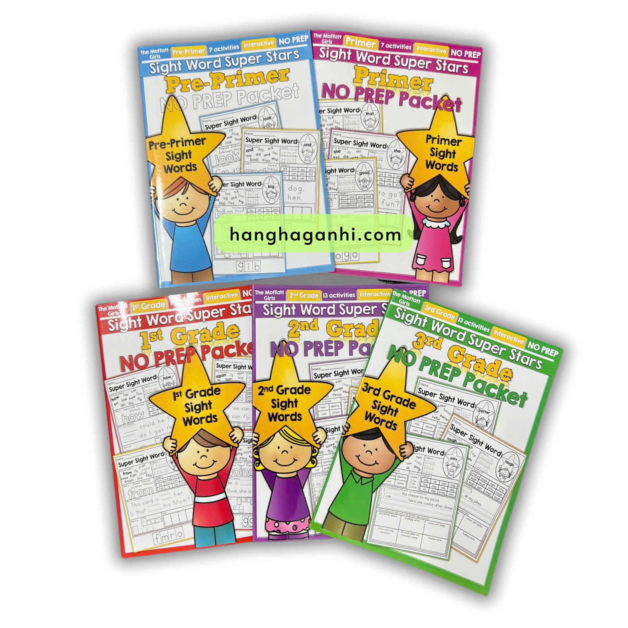 Sight Word Super Stars bộ 5 quyển 5 cấp độ_thumbnail_2