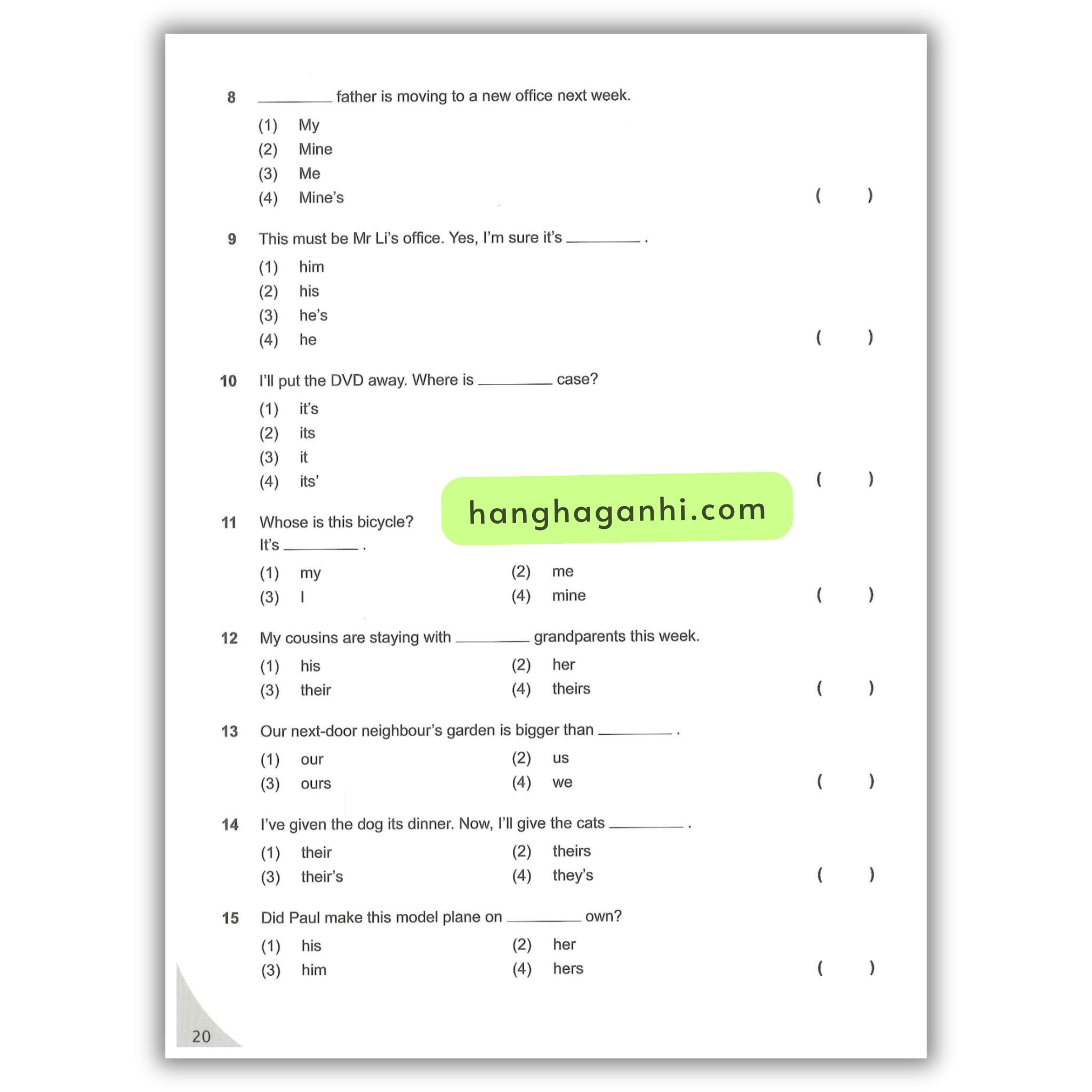 Scholastic Topical Grammar Practice Level 6 Complete and Systematic coverage of Grammar_thumbnail_6