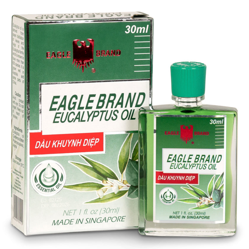 DẦU KHUYNH DIỆP 30ml trắng Singapore