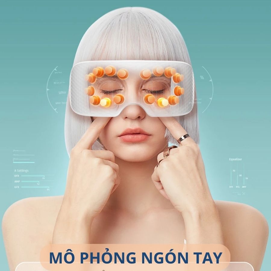 Máy massage mắt 16 đầu rung KACHI MK380 phun sương thư giãn_thumbnail_6