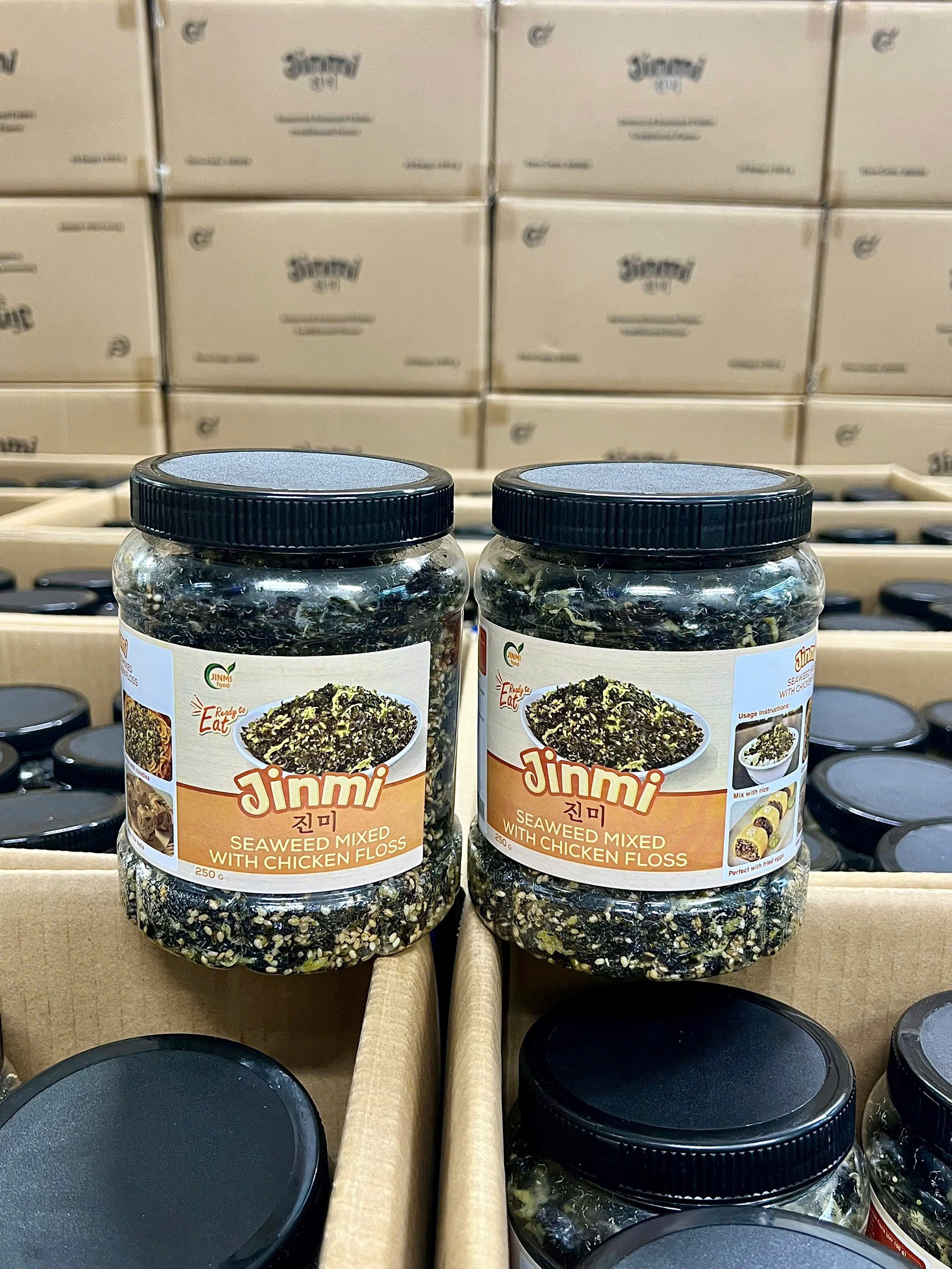 Rong biển Jinmi sấy giòn trộn chà bông gà_thumbnail_2