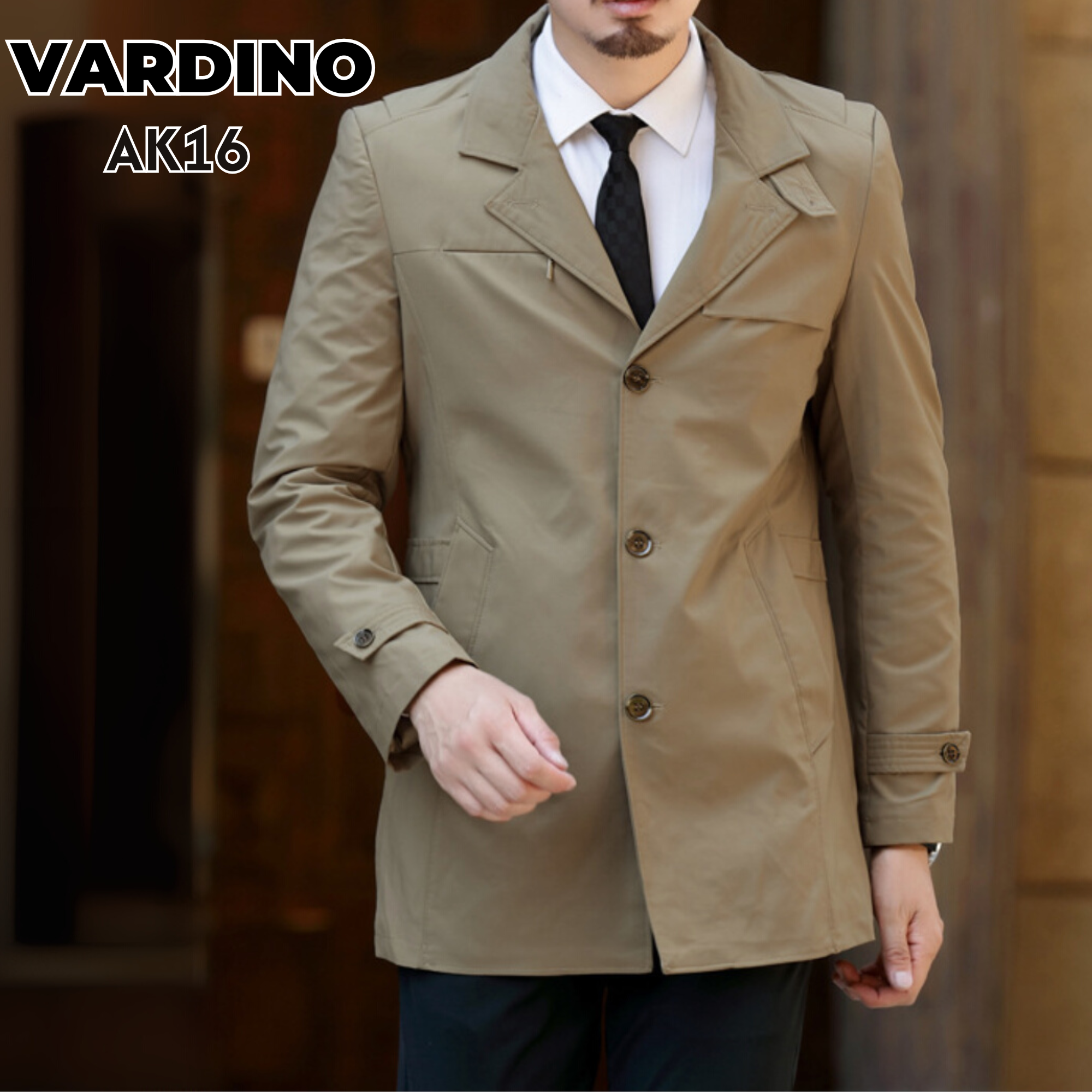 Áo khoác nam công sở Vardino AK16