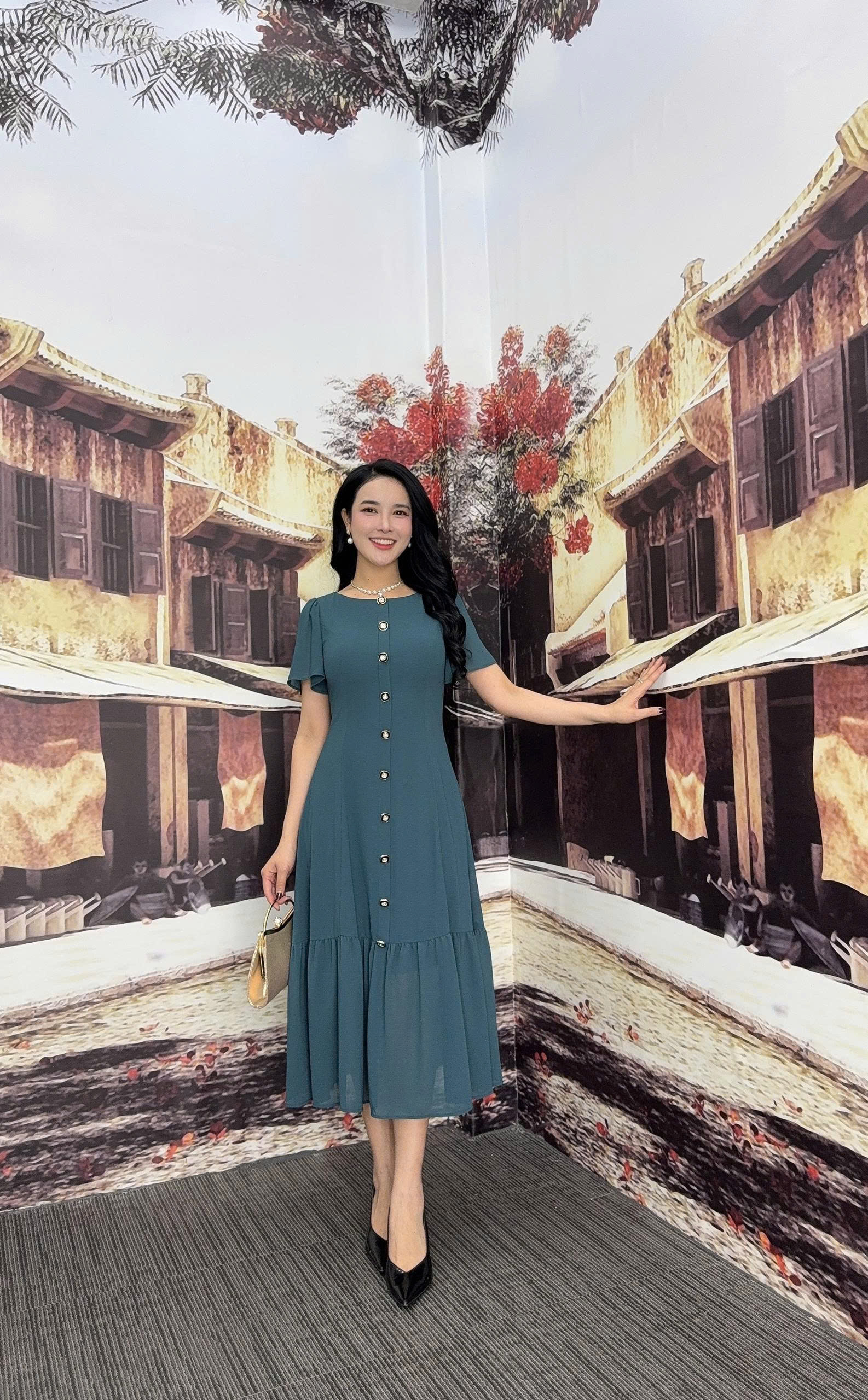 Đầm suông - Y1994- Thương hiệu Zonbig_thumbnail_1