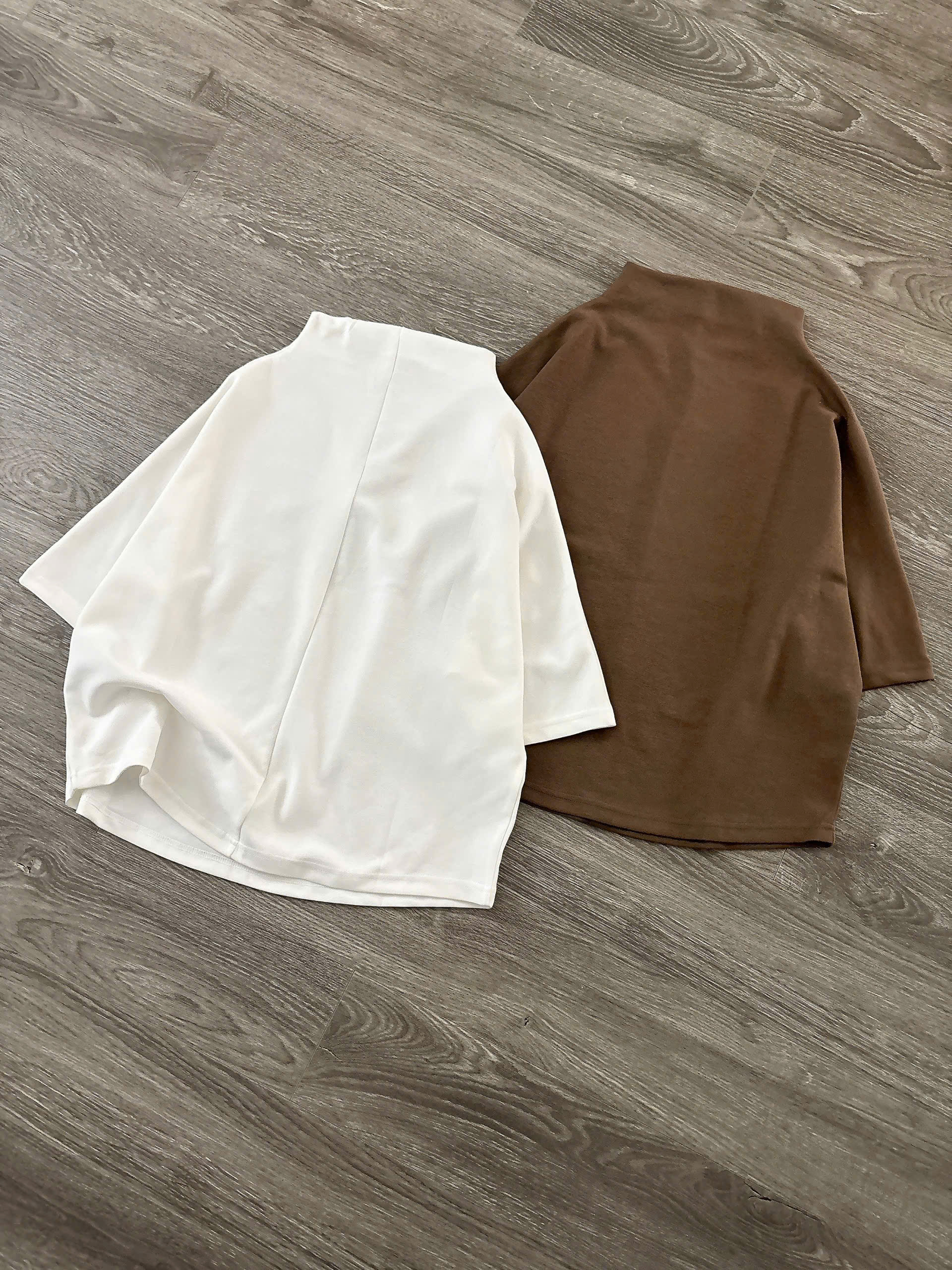 A508 ÁO THUN CỔ LỌ 2 MÀU_thumbnail_1