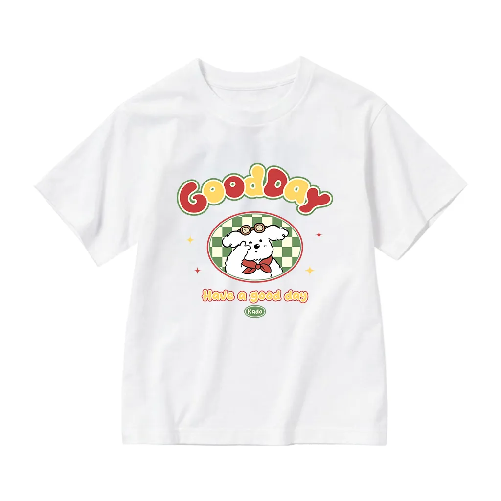 Áo thun kid hình cún đáng yêu Kado vải cotton thoáng mát dày dặn đủ size nhiều màu 2940_thumbnail_7