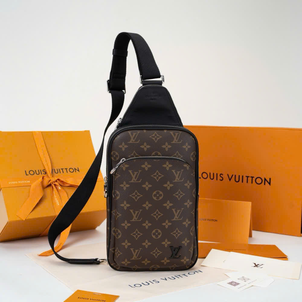 Louis Vuitton Avenue Slingbag NM hoa nâu