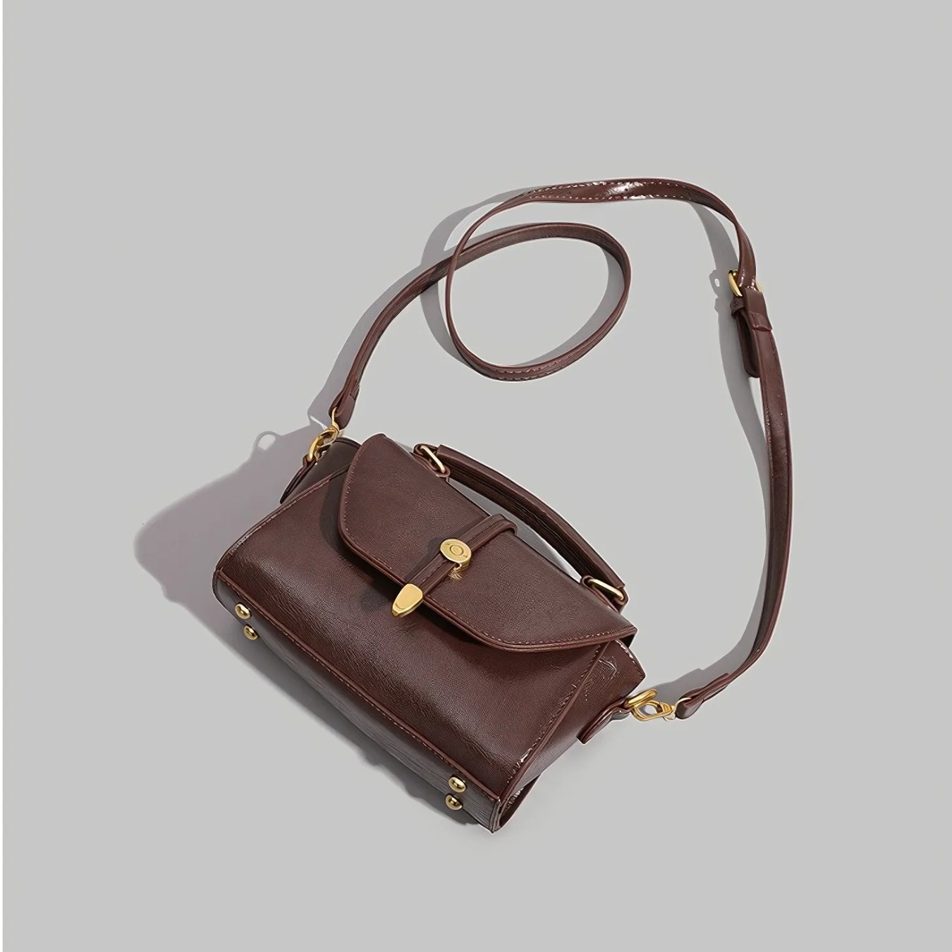 Túi Xách UHE Noira, Da Mịn Cao Cấp Chống Trầy Xước, Nắp Gập Thanh Lịch Sang Trọng-Quà Tặng Phái Đẹp_thumbnail_4