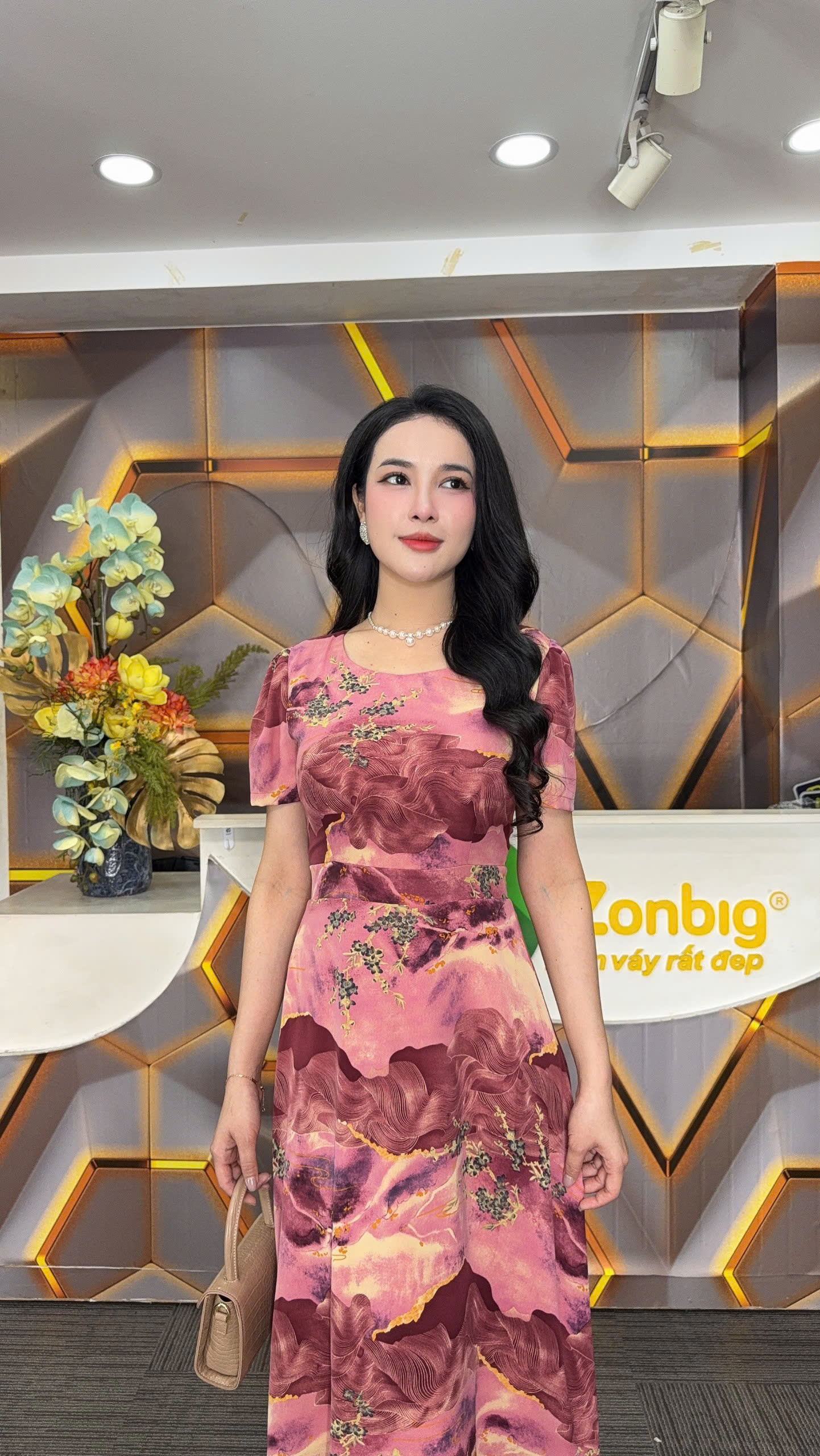 Đầm xòe - Y1940 - Thương hiệu Zonbig_thumbnail_6