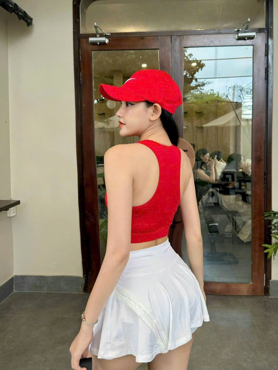 Váy Ngắn Thể Thao Dáng Tennis Phối Viền_thumbnail_9