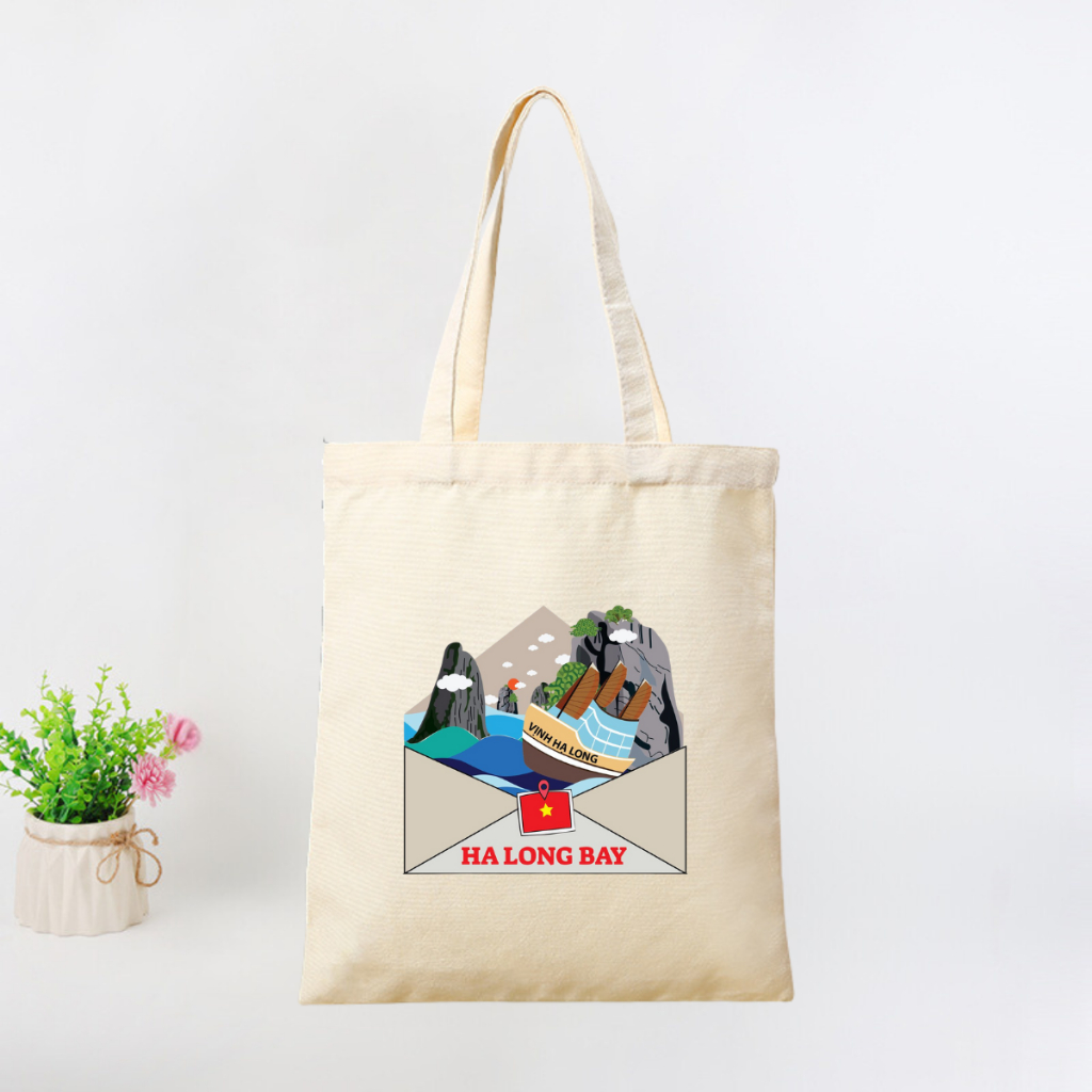 Túi tote vải canvas BST Tôi yêu Việt Nam có khoá kéo và ngăn phụ đi học, đi chơi - 𝐖𝐞 𝐓𝐞𝐞 TOTE10_thumbnail_24