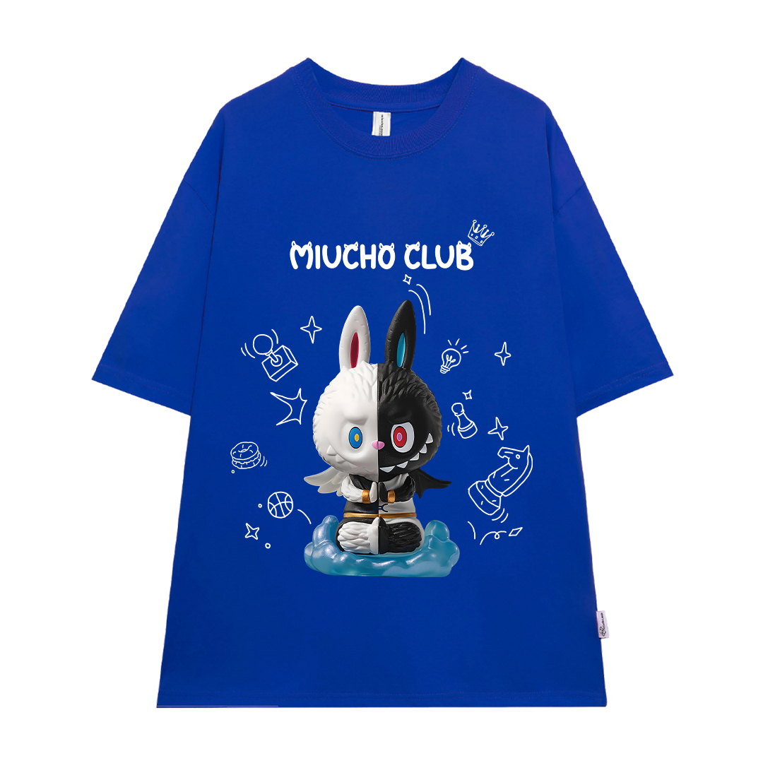 Áo phông labubu form rộng unisex ATD1441 Miucho tay ngắn cổ tròn in mix_thumbnail_12