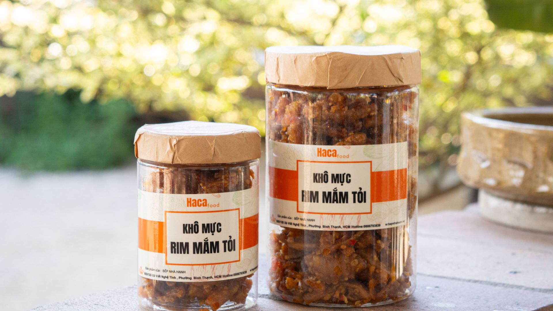 khô mực rim mắm tỏi