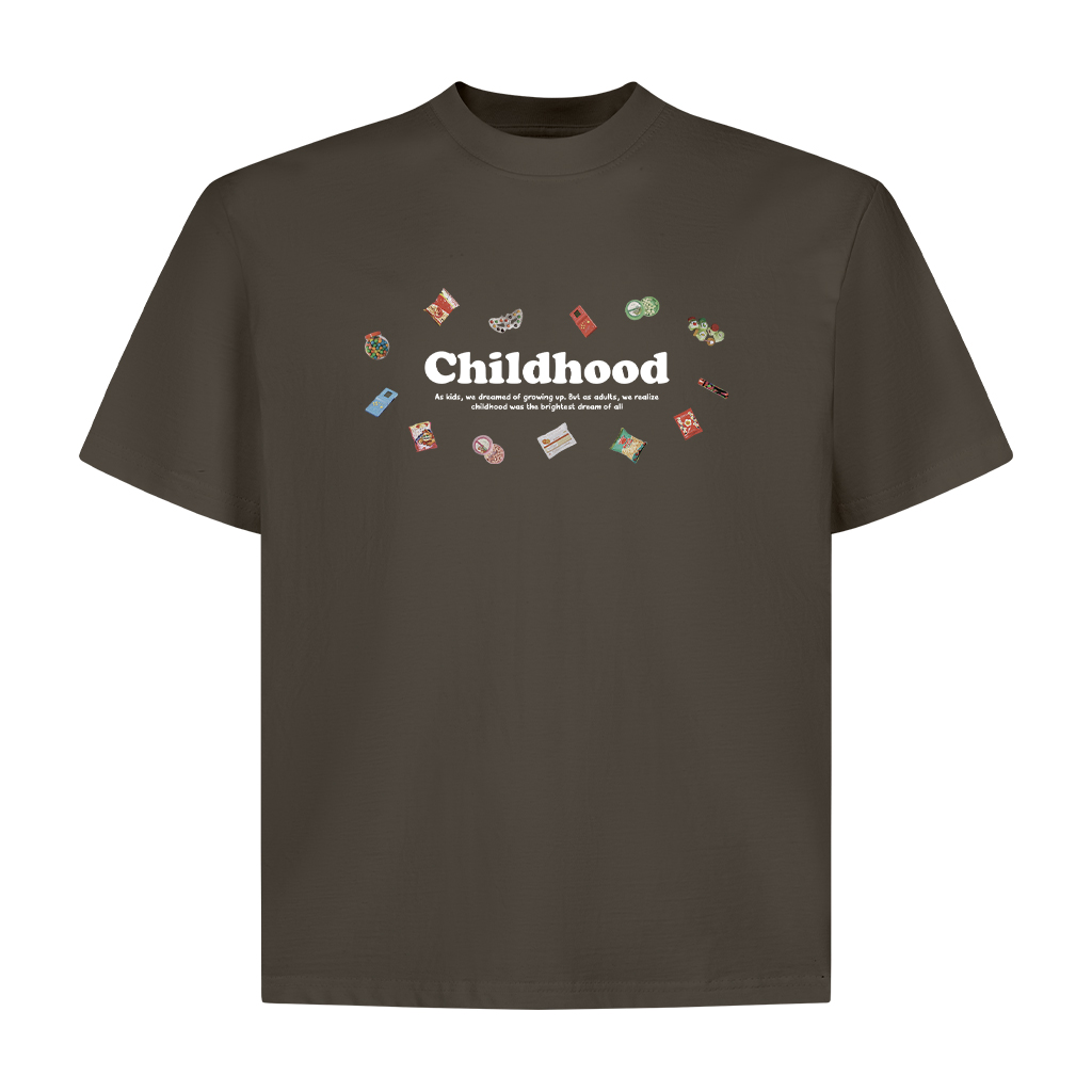 Áo phông nam child hood form boxy 2169 Miucho Club vải cotton 2c 250gsm cổ tròn in mix_thumbnail_11