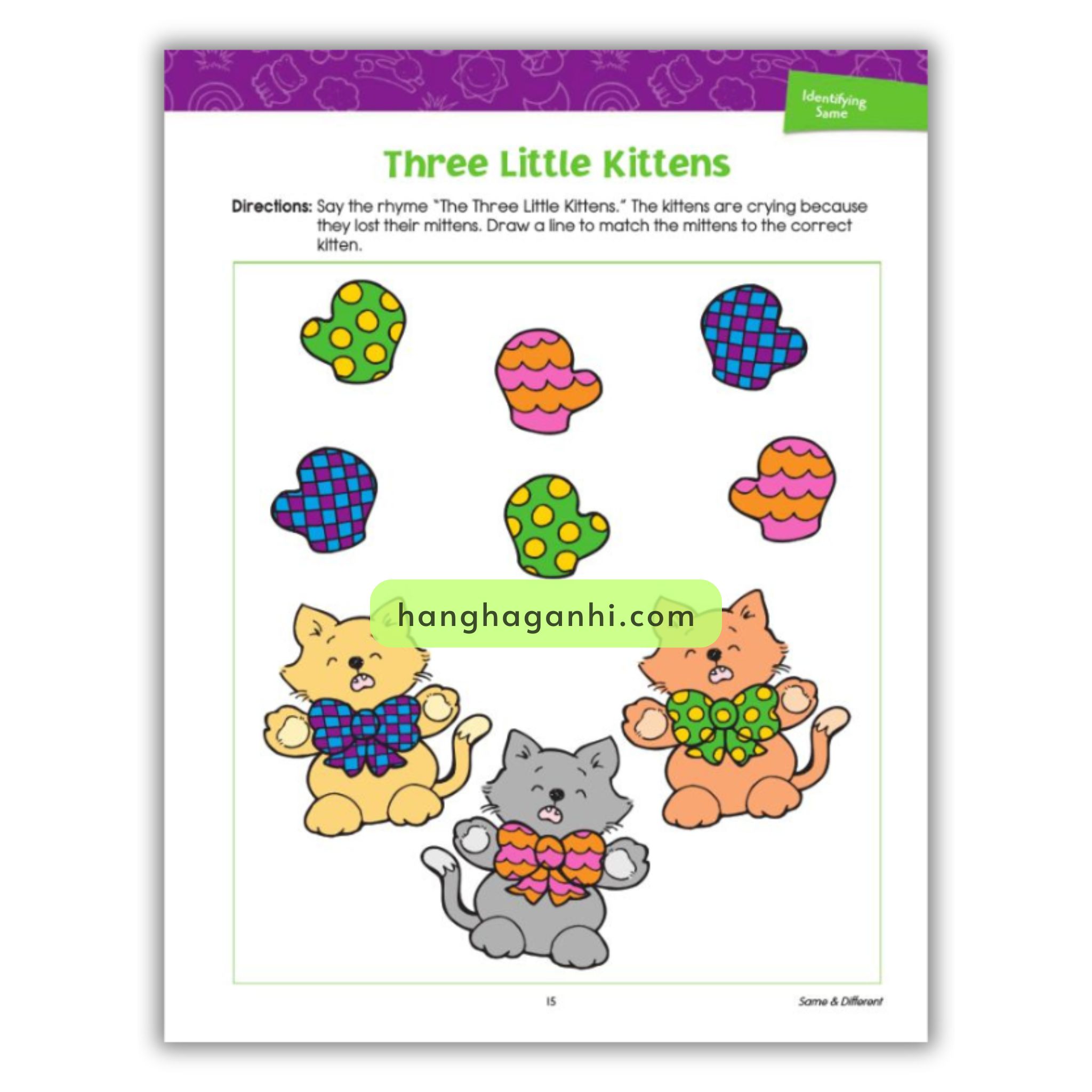 Spectrum 3+ Same & Different Basic Beginnings, sách Mỹ cho bé_thumbnail_8