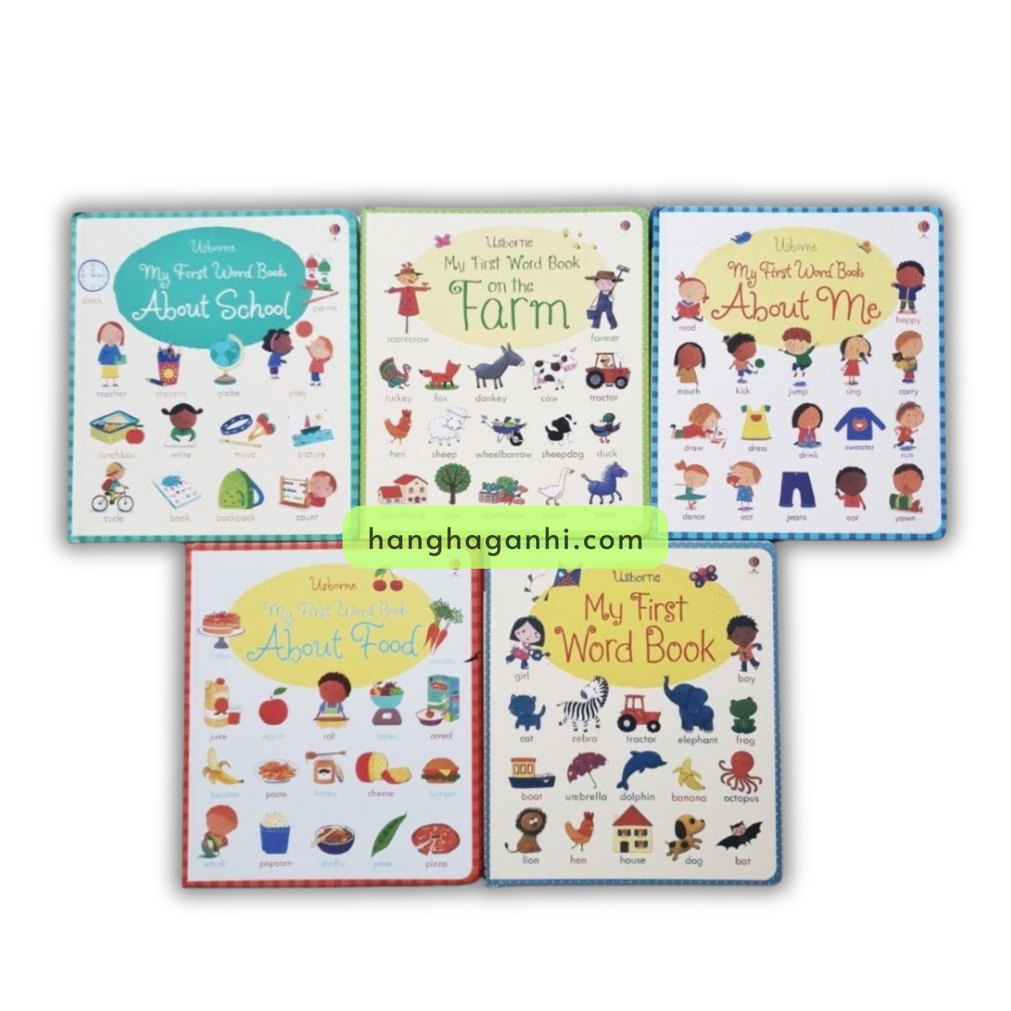 Usborne My First Word Book – Trọn Bộ 5 cuốn ( kèm Audio )_thumbnail_0