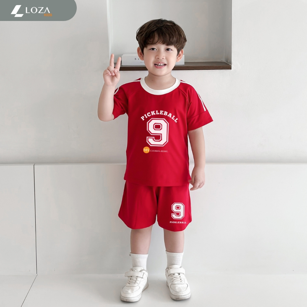 Bộ đồ bé trai in chữ 'Pickleball 9'- Loza BF338_thumbnail_4