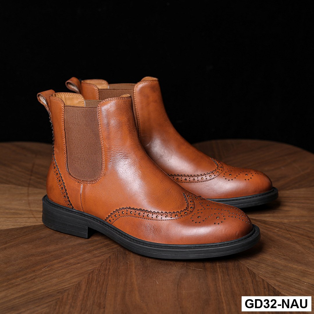 GD32 - Giày thể thao nam đế bệt, giày da thật, giày thể thao nam thời trang mùa hè, giày da cao cấp, giày trắng, giày mọi, giày mọi nam_thumbnail_28