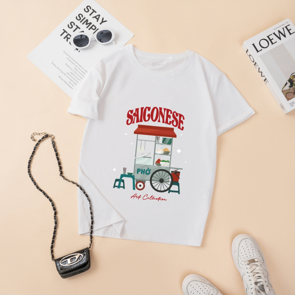 [Form rộng] Áo thun Du Lịch Sài Gòn 2025 - Áo phông nữ thời trang Loza G309_thumbnail_8