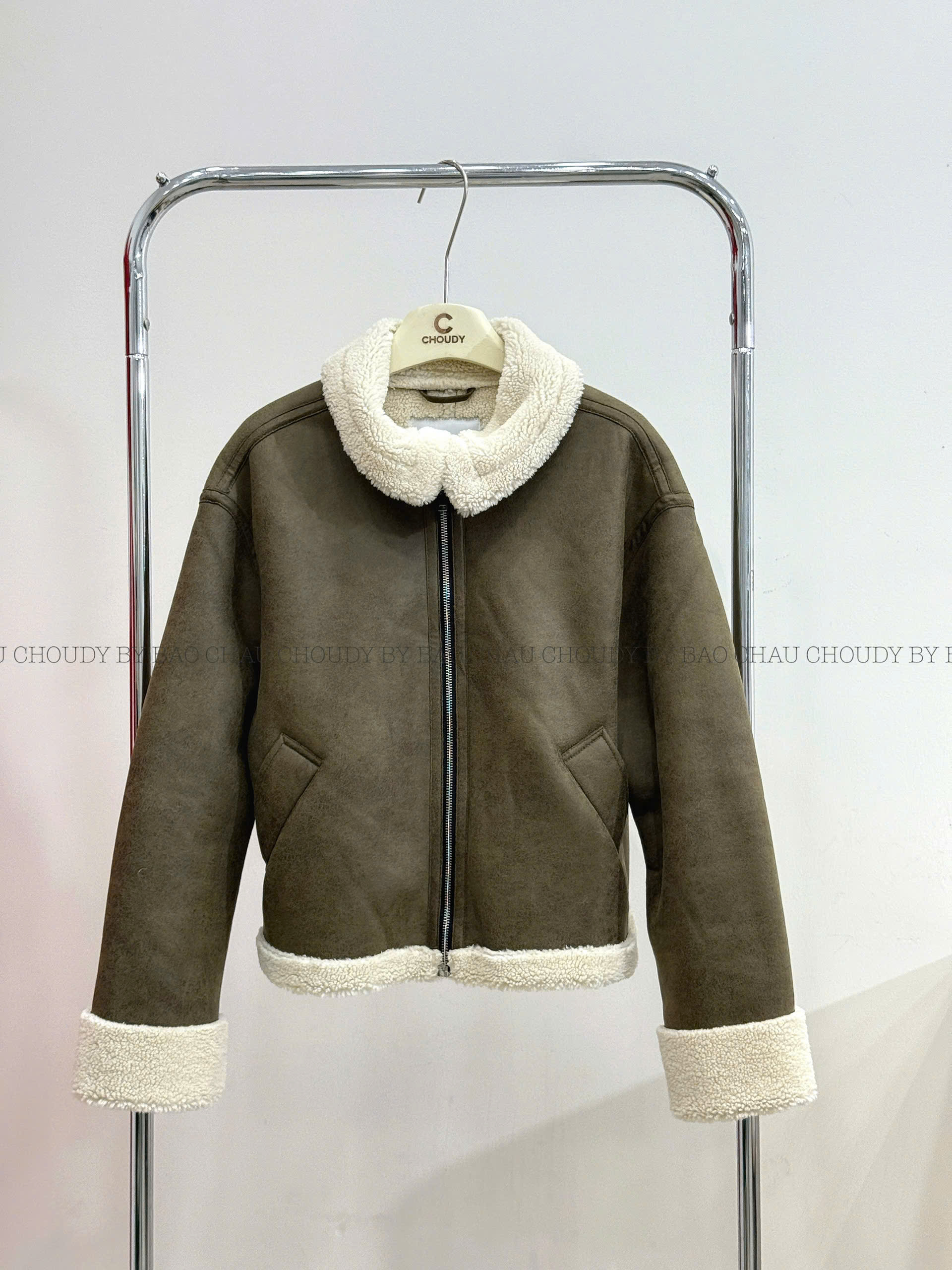 A777 ÁO KHOÁC NÂU