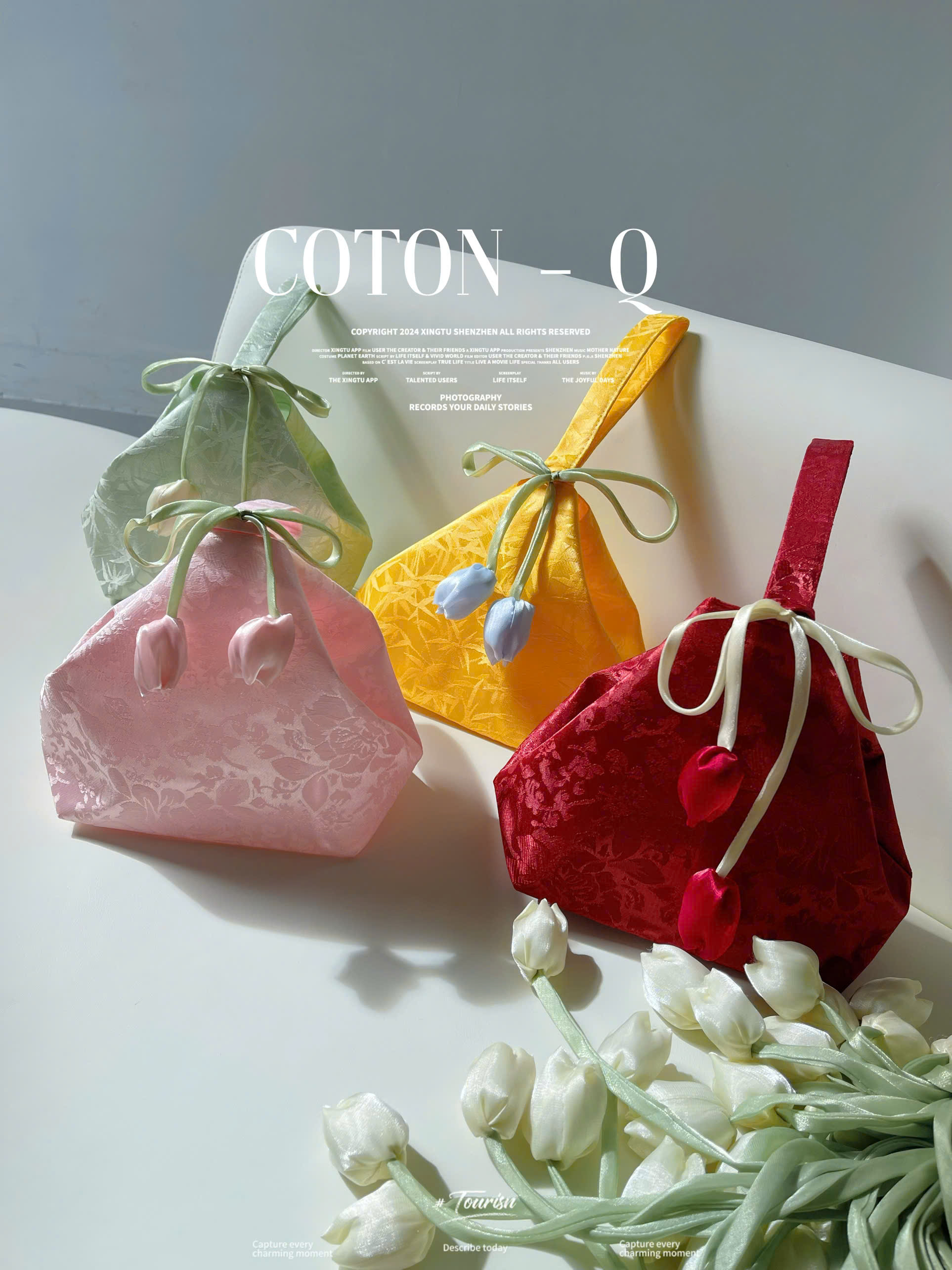 HL231 Túi đeo tay ( VÀNG )