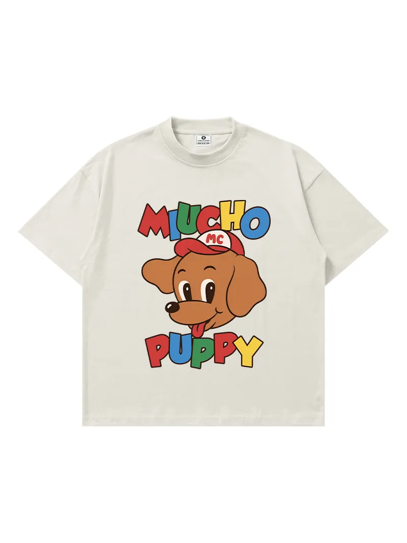 Áo thun boxy nam nữ nhiều màu Miucho Puppy 3191_thumbnail_9