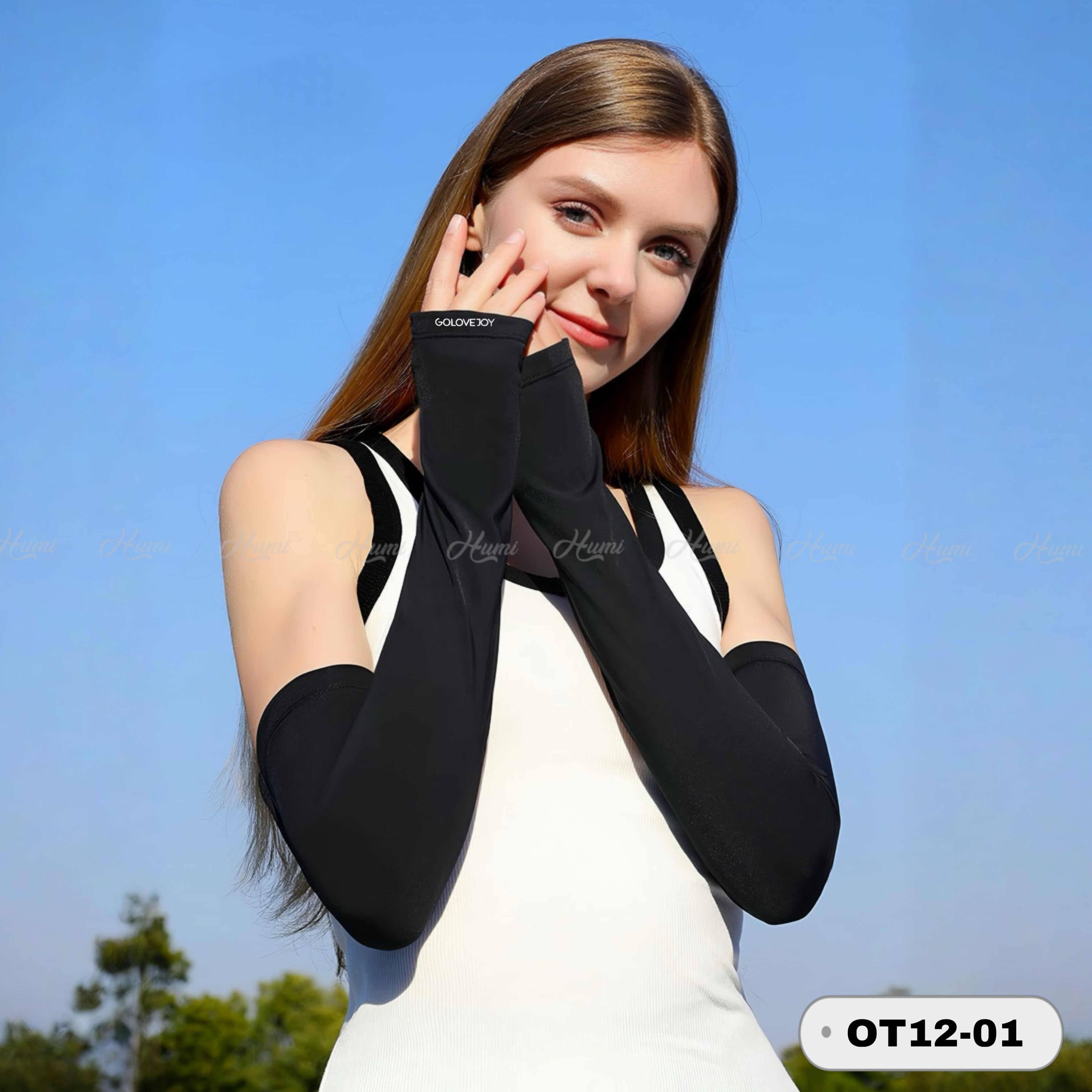 ỐNG TAY CHỐNG UV (OT12-01 ĐEN)