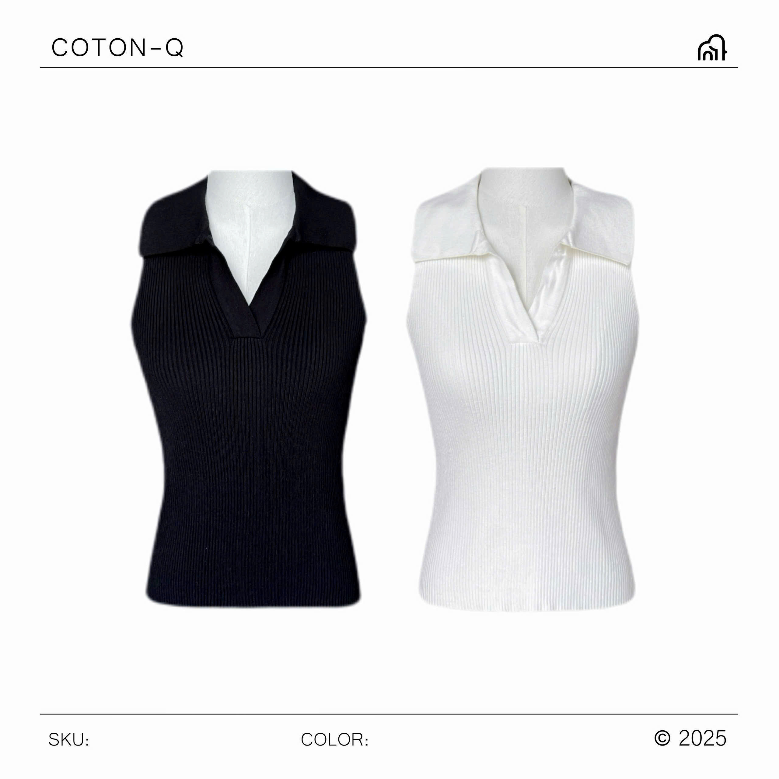 Áo thun tay ngắn Cotton Q ba lỗ dệt ( TRẮNG )_thumbnail_10