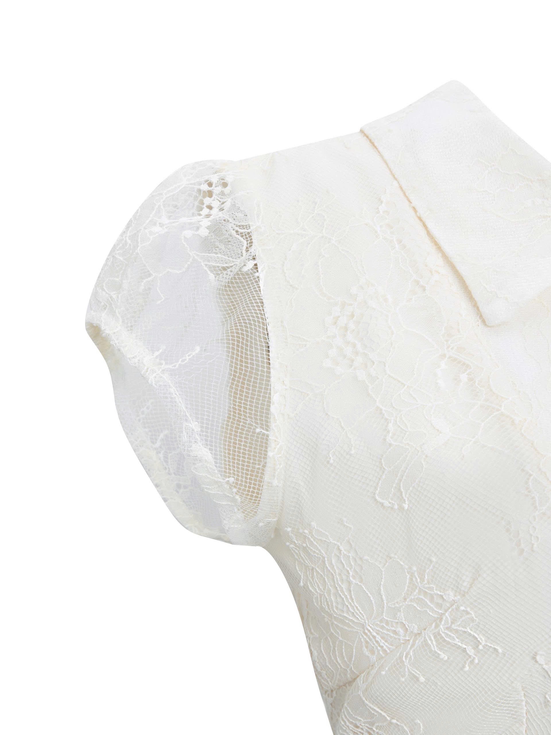 BIGSIZE NỮ- Đầm ren kiểu tùng phồng nút bọc V-DA195_thumbnail_3