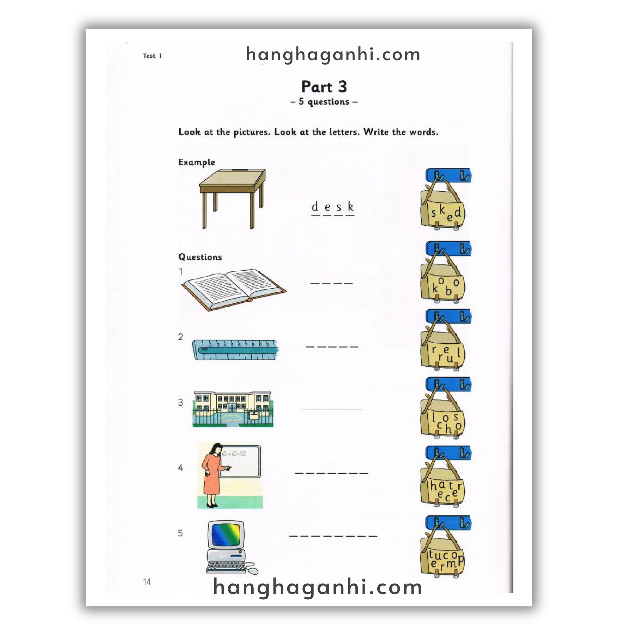 Cambridge Young Learner English Test Starters 4 BẢN ĐẸP, Flashcard cắt rời tương tác, kèm hướng dẫn học_thumbnail_2