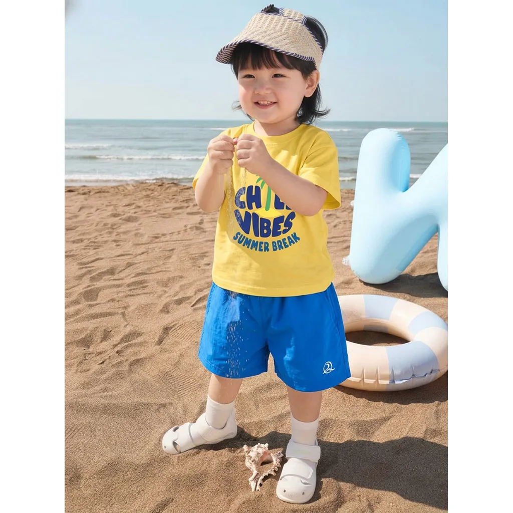 Áo thun bé trai bé gái chill vibes Kado 3435_thumbnail_5