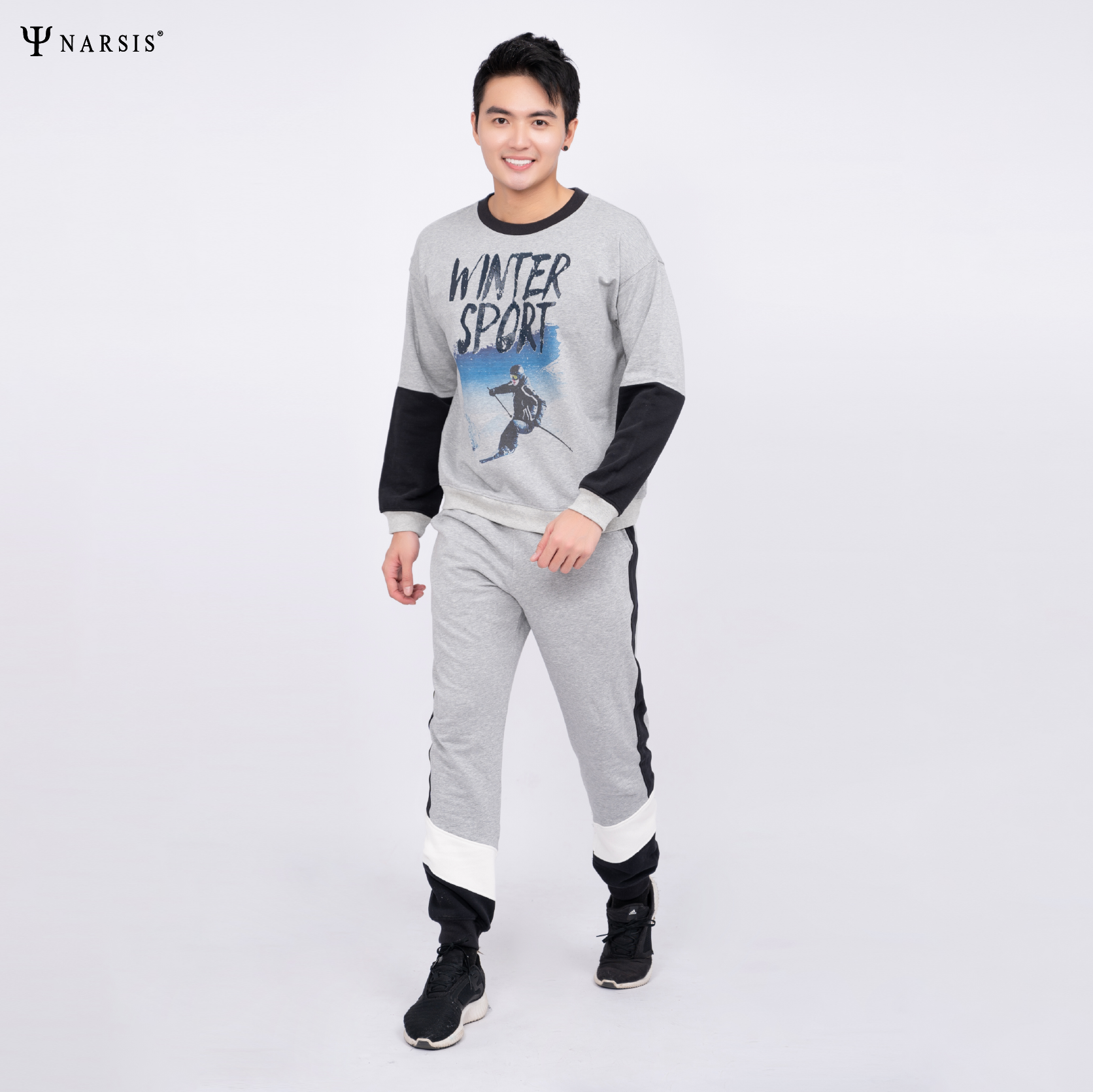 BỘ THU ĐÔNG NAM E0005 NARSIS VẢI NỈ ẤM ÁP, MỀM MẠI, THÍCH HỢP MÙA ĐÔNG, GIỮ NHIỆT TỐT_thumbnail_3