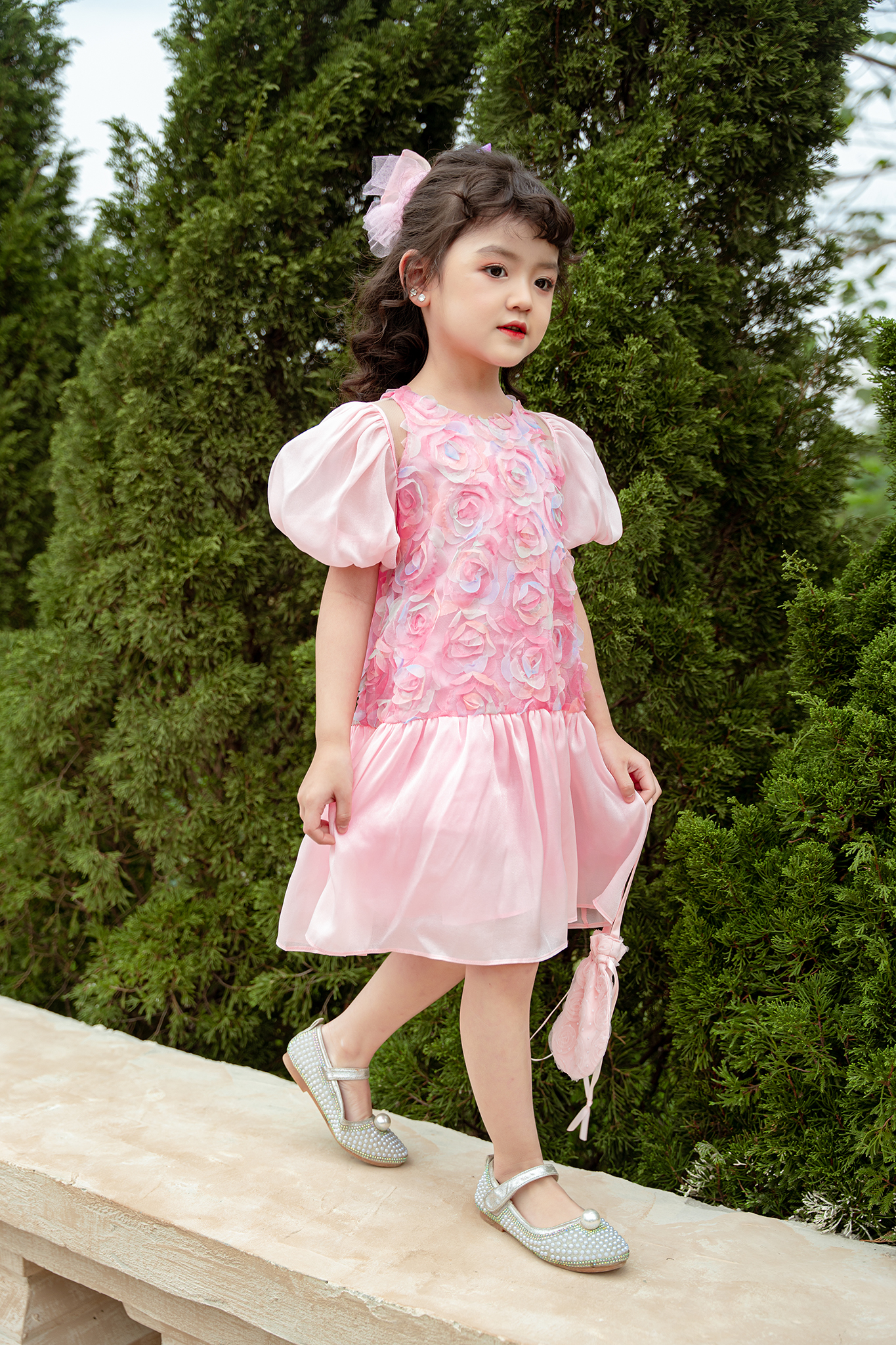 Váy hoa 3D cutout vai_thumbnail_1