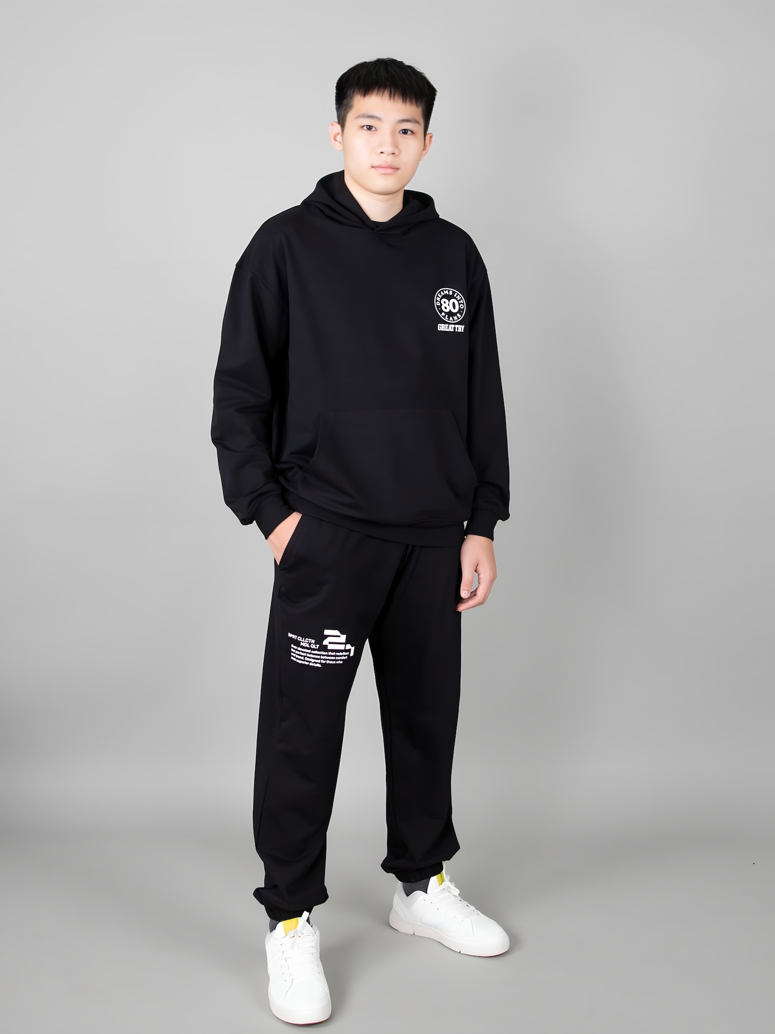 Quần nỉ bé trai màu đen chun gấu_thumbnail_6