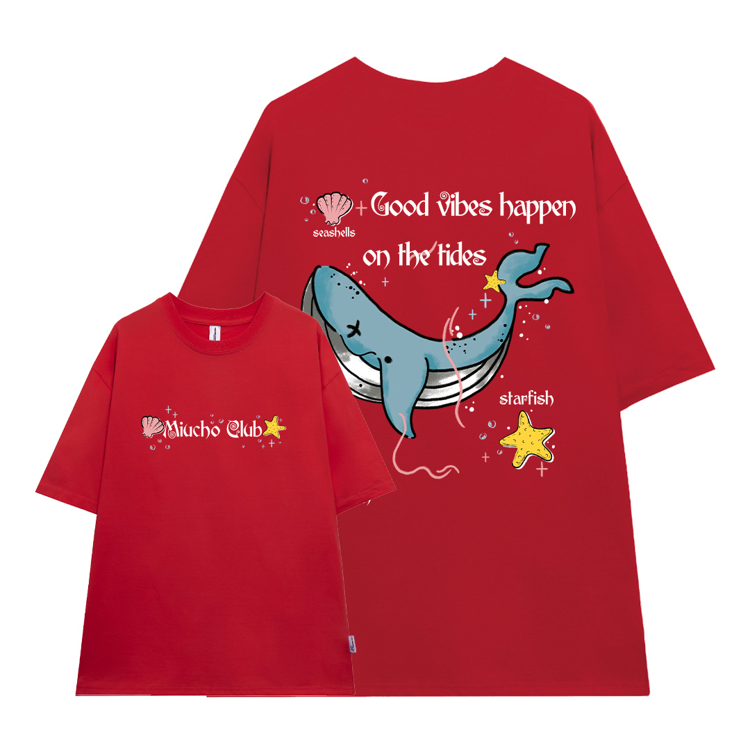 Áo thun form rộng unisex mùa hè ATD1038 Miucho vải cotton tay lỡ cổ tròn in mix_thumbnail_12