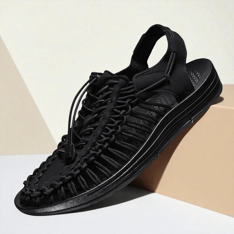 Giày Sandal Vải Nam Da Cao Cấp TK16