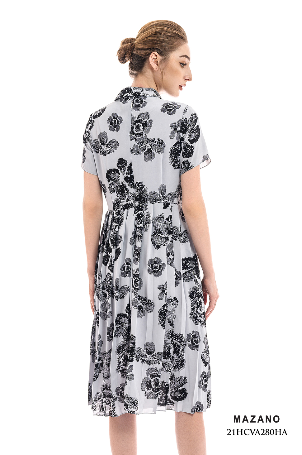 Đầm suông ghi đá họa tiết hoa dập ly_thumbnail_3