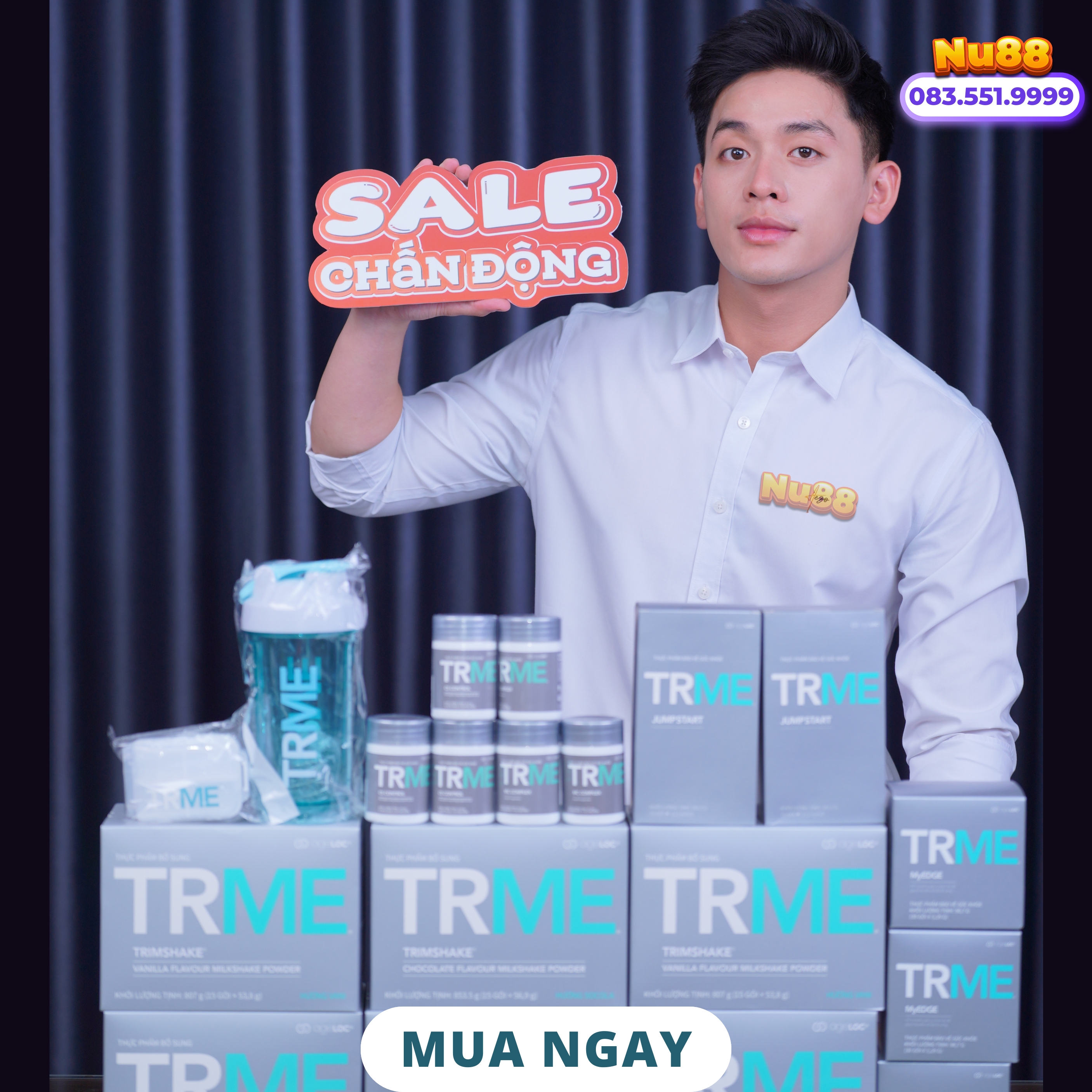 Bột uống ageLOC TRME MyEDGE Nuskin hỗ trợ kiểm soát sự thèm ăn - Bộ Giảm Cân TR Me Nuskin_thumbnail_9