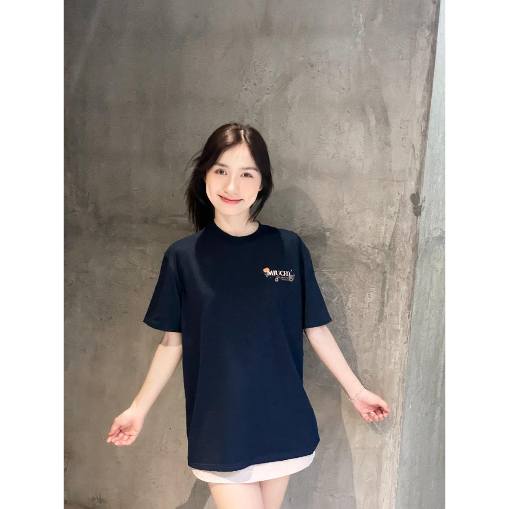Áo thun nữ form rộng ATD200 Miucho chất vải cotton in Artwork_thumbnail_4