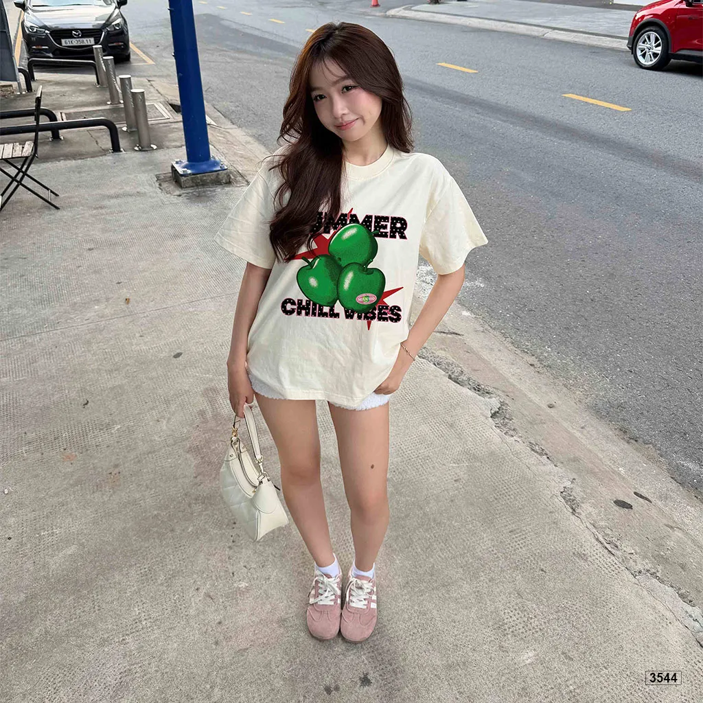 Áo thun boxy unisex chill vibes mùa hè Miucho 3544_thumbnail_5