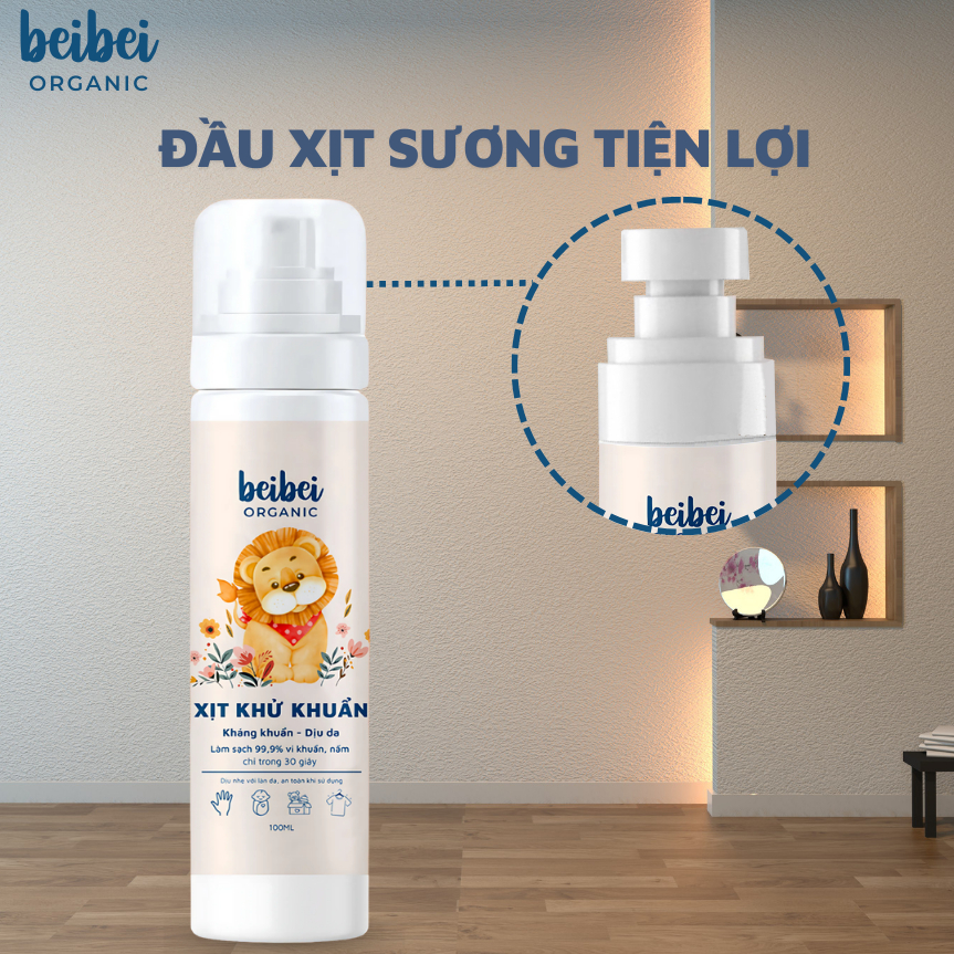 Xịt Khử Khuẩn Đồ Chơi Cho Bé BeiBei, Tinh Chất Trà Xanh Không Hóa Chất An Toàn Cho Bé, Vệ Sinh Đồ Dùng Cá Nhân Cho Bé_thumbnail_6