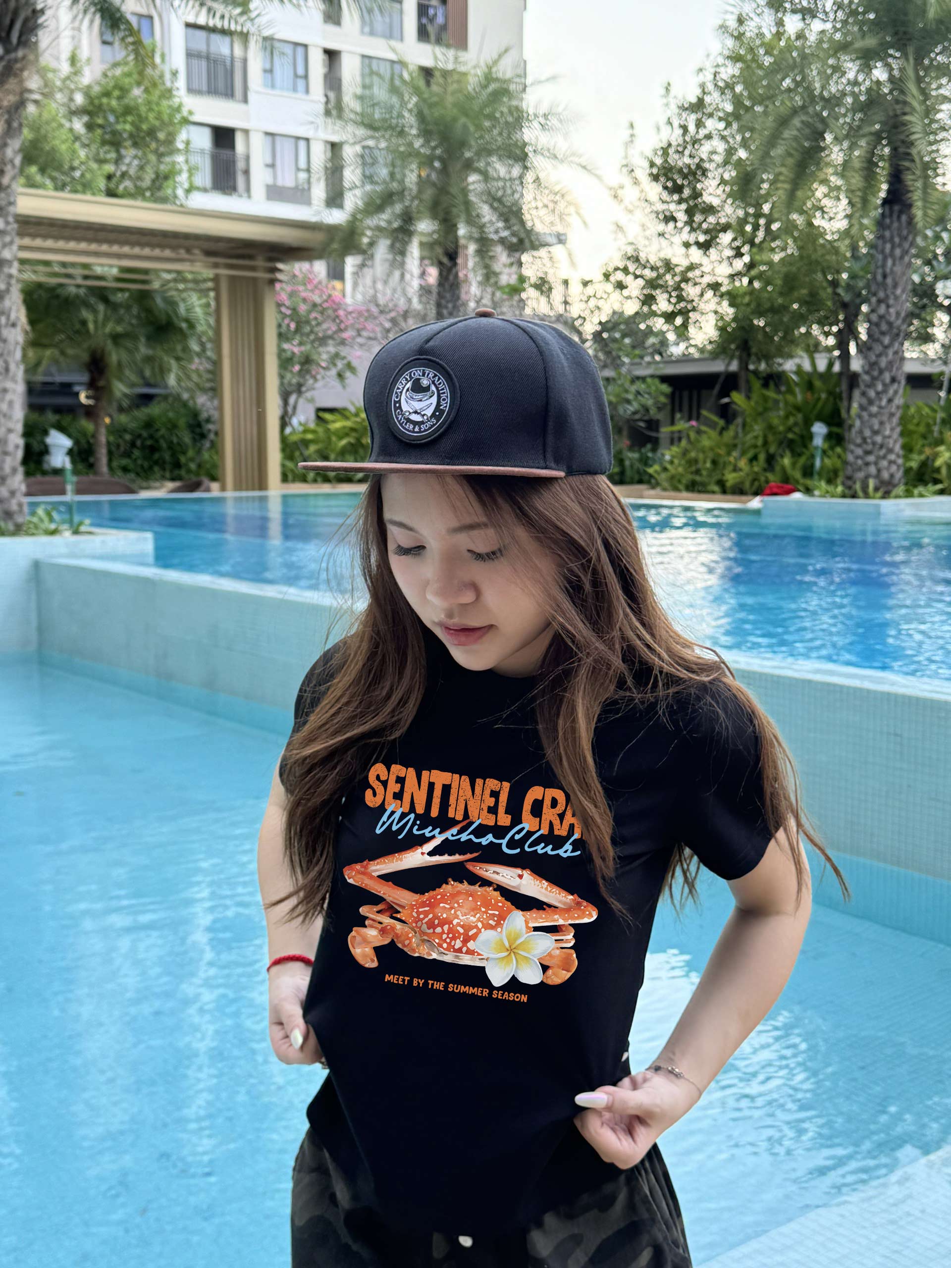 Áo baby tee form ôm hè biển 2231 Miucho cổ tròn vải cotton 4 chiều co giãn thoáng mát in mix_thumbnail_6