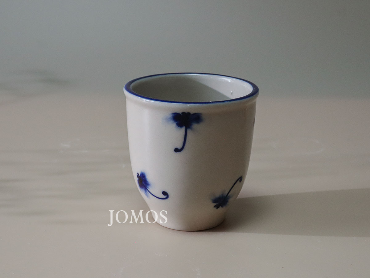 Ly gốm 310ml Lái Thiêu thủ công chuồn chuồn J000301