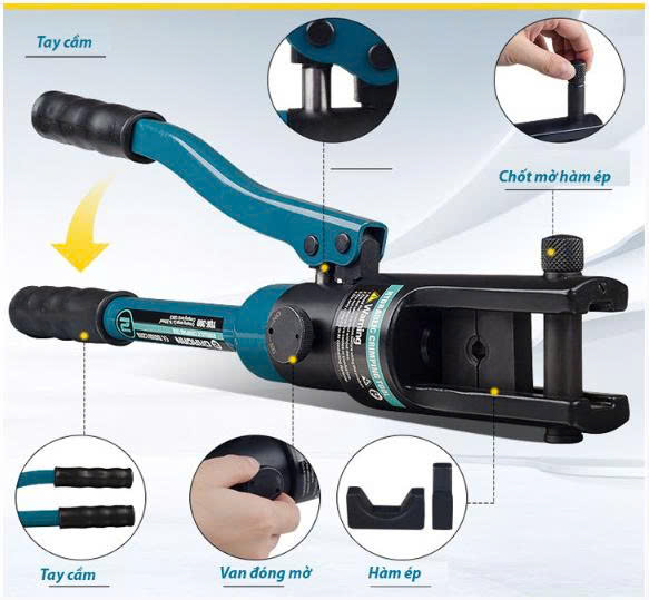 Kìm Ép Cos Thủy Lực