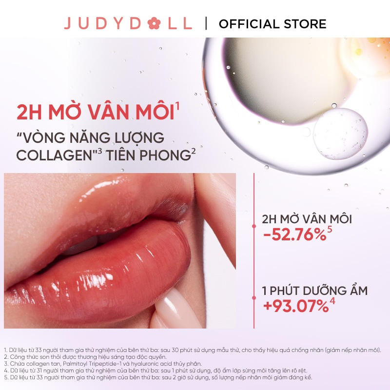 [JUDYDOLL] Son tint bóng Judydoll Dual Flash Watery Lip Gloss 2.4g_thumbnail_3