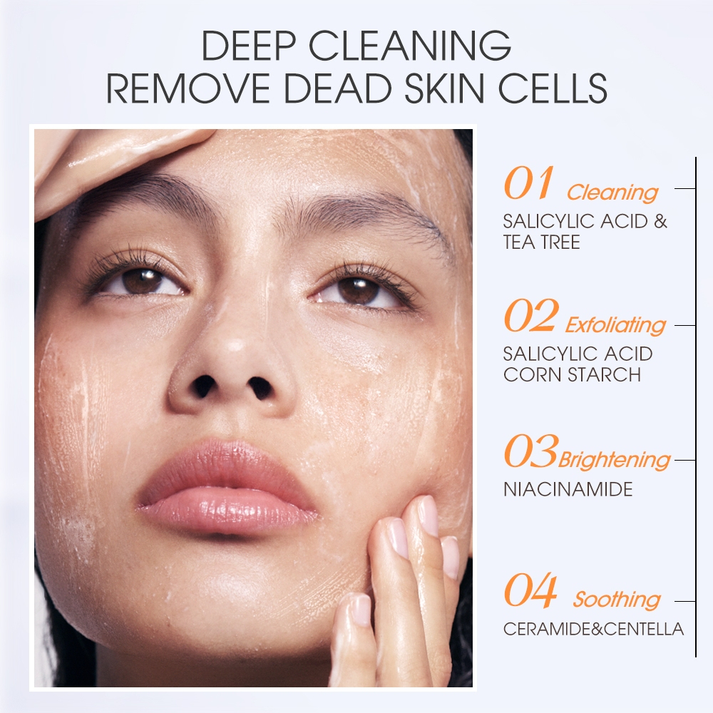 SKINEVER Salicylic Acid Refreshing Scrub Cleanser 75ml_thumbnail_5